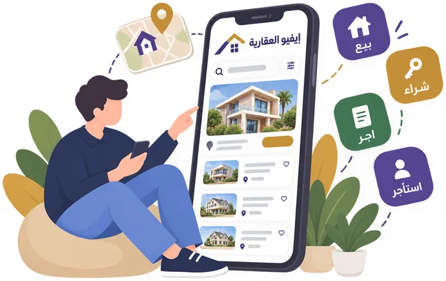 تطبيق إيفيو العقارية